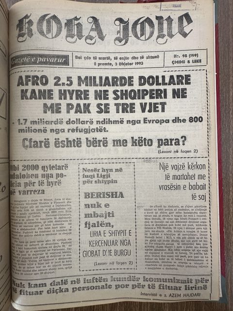 Koha Jonë 1993-02-03